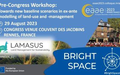 LAMASUS to hold joint Pre-Congress Workshop with BrightSpace project at EAAE 2023