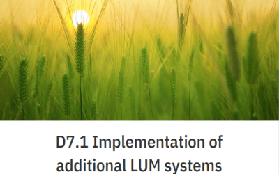 Implementation of additional LUM systems and land use dynamics into macro-level models